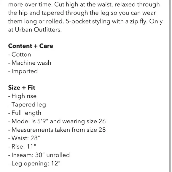 BDG HIGH WAISTED MOM JEAN - Picture 5 of 6